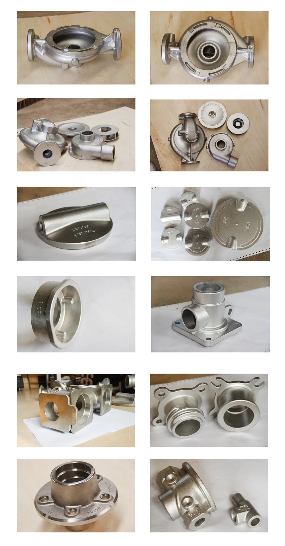 OEM Precision Aluminium Magnesium Alloy Titanium Metal Stainless Steel Bronze Investment Casting Part Lost Wax Casting